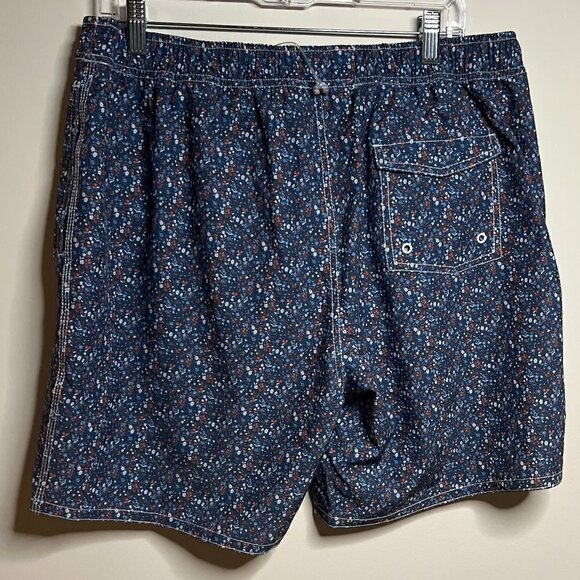 Johnnie-O Half Elastic 7" Surf Shorts Dorado Large NWT - Picture 2 of 6